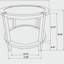 Table d'appoint Isbell Brown