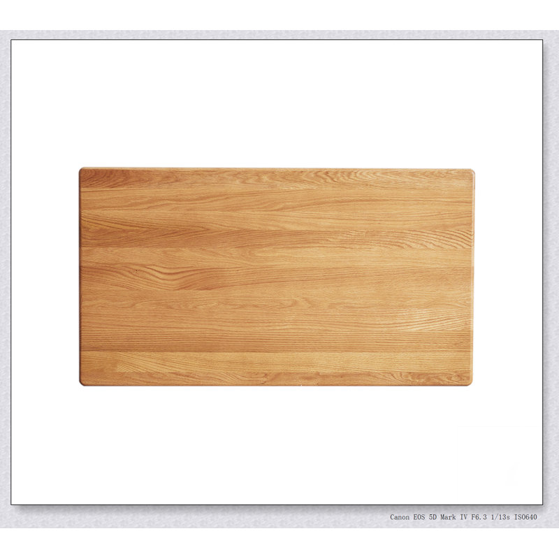 Bureau d'ordinateur en bois naturel 100% bois massif