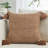 Tassels Wool Blend Reversible Pillow Cover