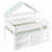 Loft Bed With Canopy Roof And Storage Cabinet-1502846537