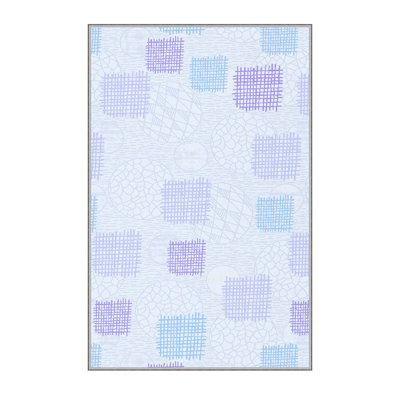 Premium Hall Carpet, 2.6 x 6.6 Feet, 100% Polyester, 0.3 in Pile Height | Antibacterial, Non-Slip Underside, Machine Washable | 3D Digital Print Design, Durable & Stylish for Entryways, Living Rooms & More