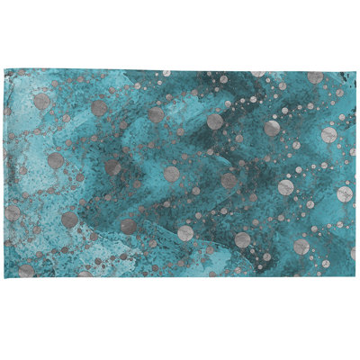 Serviette de thé à planètes monochromes Mcguigan