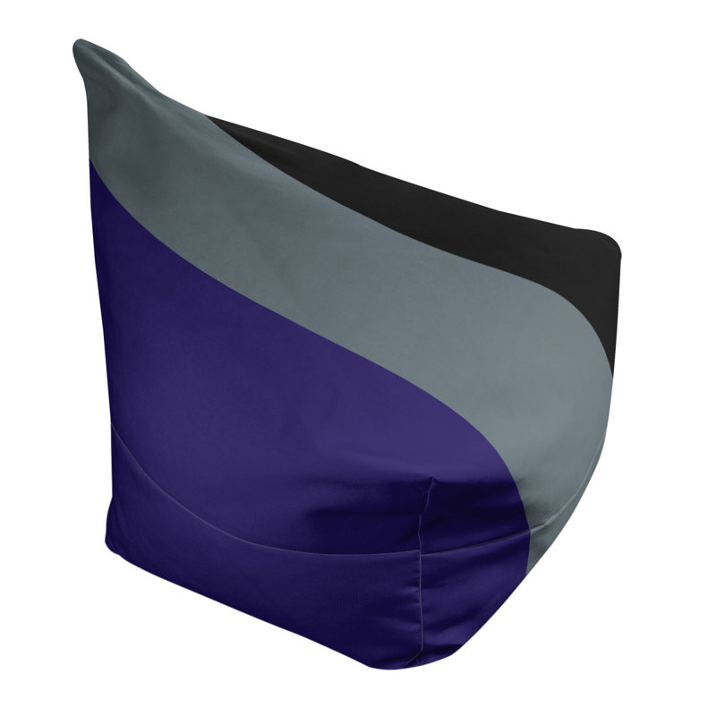 Fauteuil à billes Washington, Purple/Grey/Black, 31 po x 38 po x 42 po