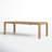 Lodi 94 " Extendable Rectangular with Solid Wood Base Dining Table