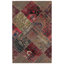 One-of-a-Kind 3'9 X 6' Wool Area Rug in Red/Ivory/Black/Orange