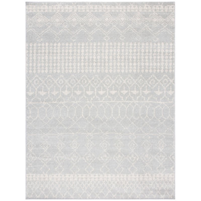Tapis gris clair / ivoire Conroy