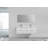 Kamaj 59'' Double Bathroom Vanity with Poly Marble Top