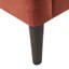 Fauteuil à boutons avec pieds en bois massif, revêtement doux, chaise gracieuse touffetée profonde, construction, mousse, élégant-846842960