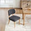 Chaise de salle à manger rembourrée Modern