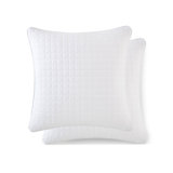 Vilano Springs 2-Piece Microfiber Embroidered Quilted Sham Covers