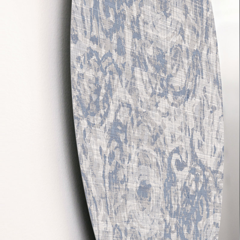 Art mural rétro vintage bleu campagnard IV, H 11 po x l 11 po x P 1 po