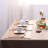 Wood/Bamboo Floral Rectangle Placemat