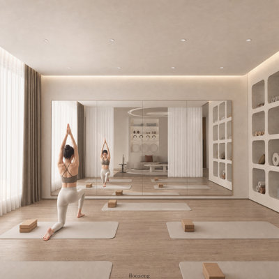 Miroir en verre trempé sans cadre 72 x 36 pouces pour gym à domicile, en une seule pièce