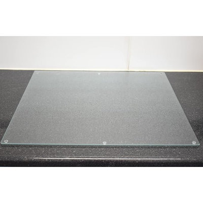 60X40Cm Tempered Glass Worktop Saver Frosted Dishwasher Safe 5mm Chopping Board