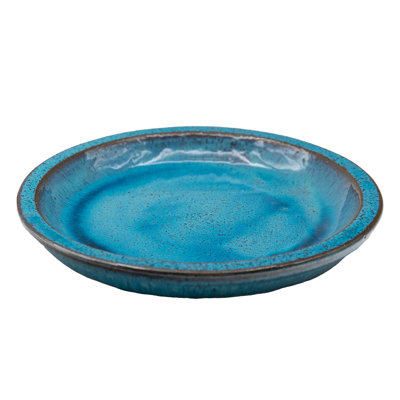 Round Saucer 19.0" Medium Glazed Ceramic