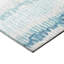 Tapis rayé bleu tissé à la machine-1037886830