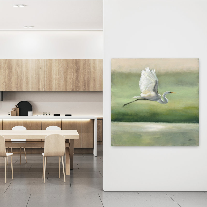 Art contemporain avec animaux, H 48 po x l 48 po