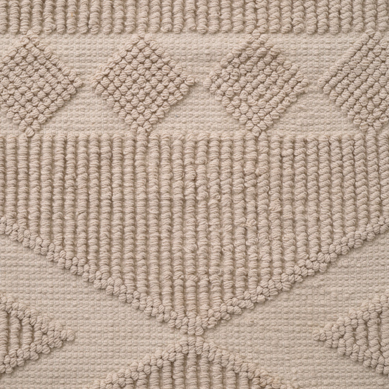 Tapis beige intérieur / extérieur 9 pi 10,11 po x 13 pi 1,4 po Romari