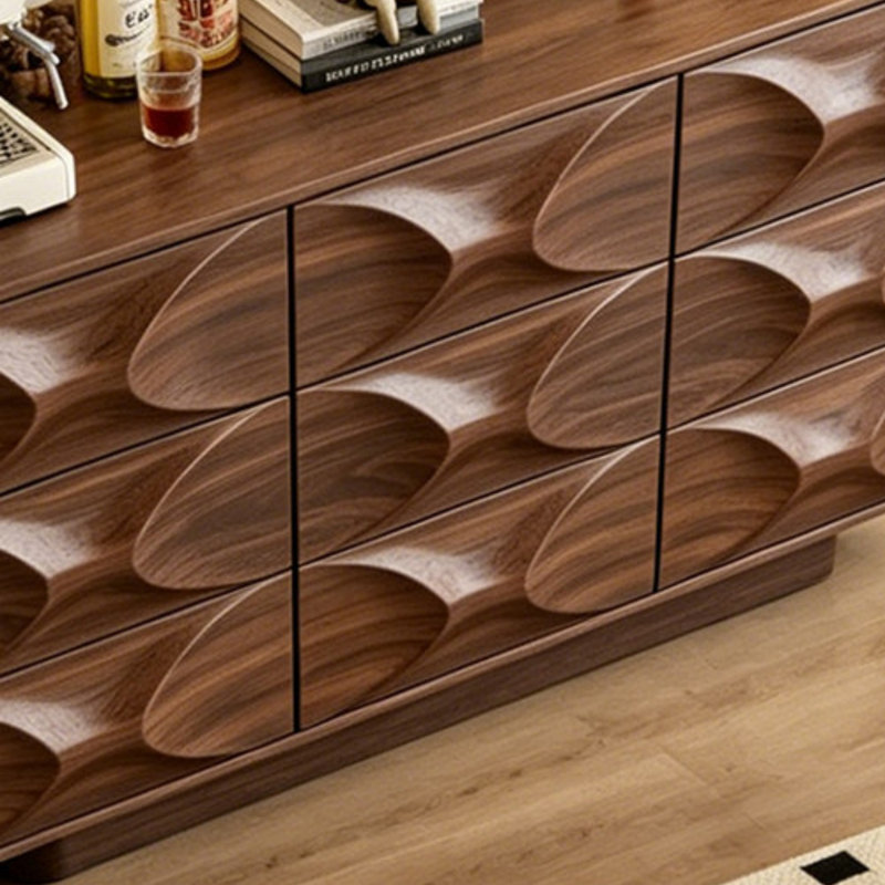Buffet multi-tiroirs, 33.46" H x 55.12" W x 15.75" D