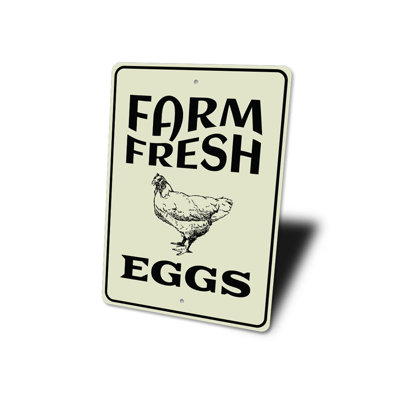 Egg Farm Sign