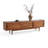 Simple and Retro Solid Wood TV Stand