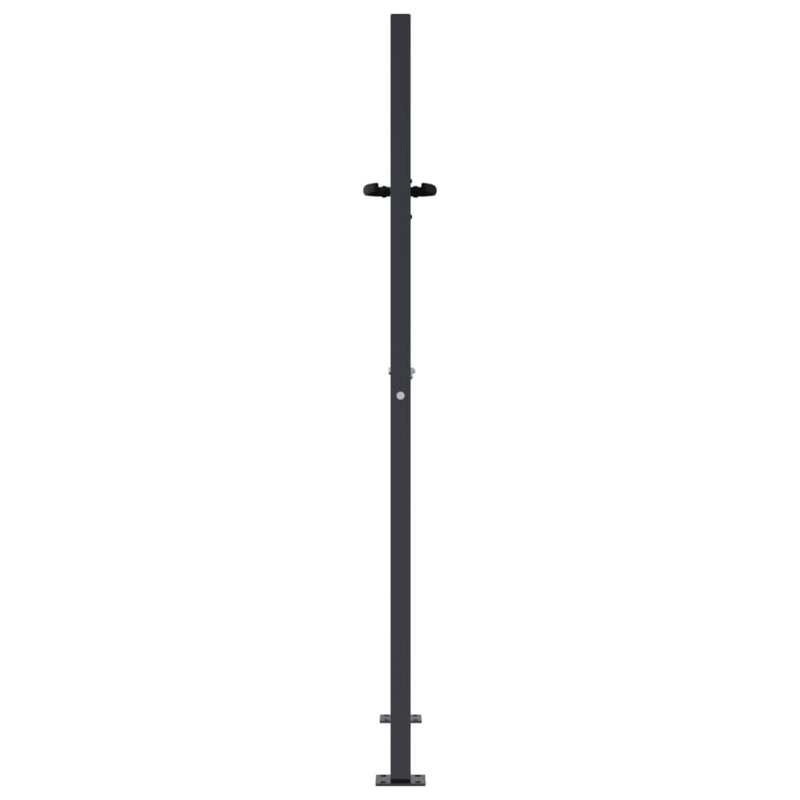 Quasqueton Metal Gate, Anthracite, 130" H x 105" W x 3.9" D