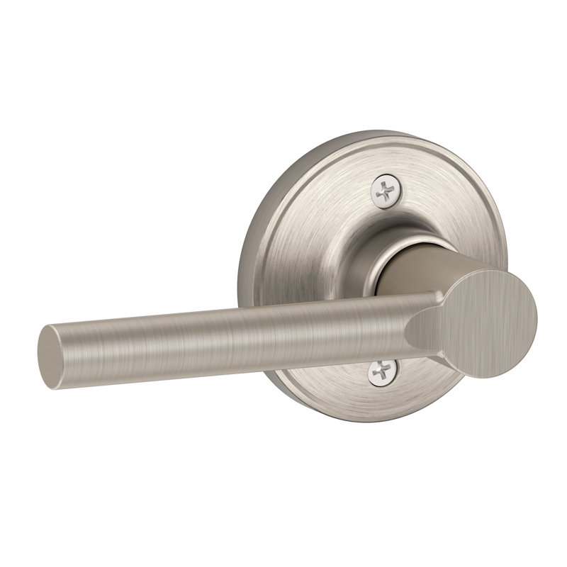 J Series Broadway Lever Single Dummy, Satin Nickel