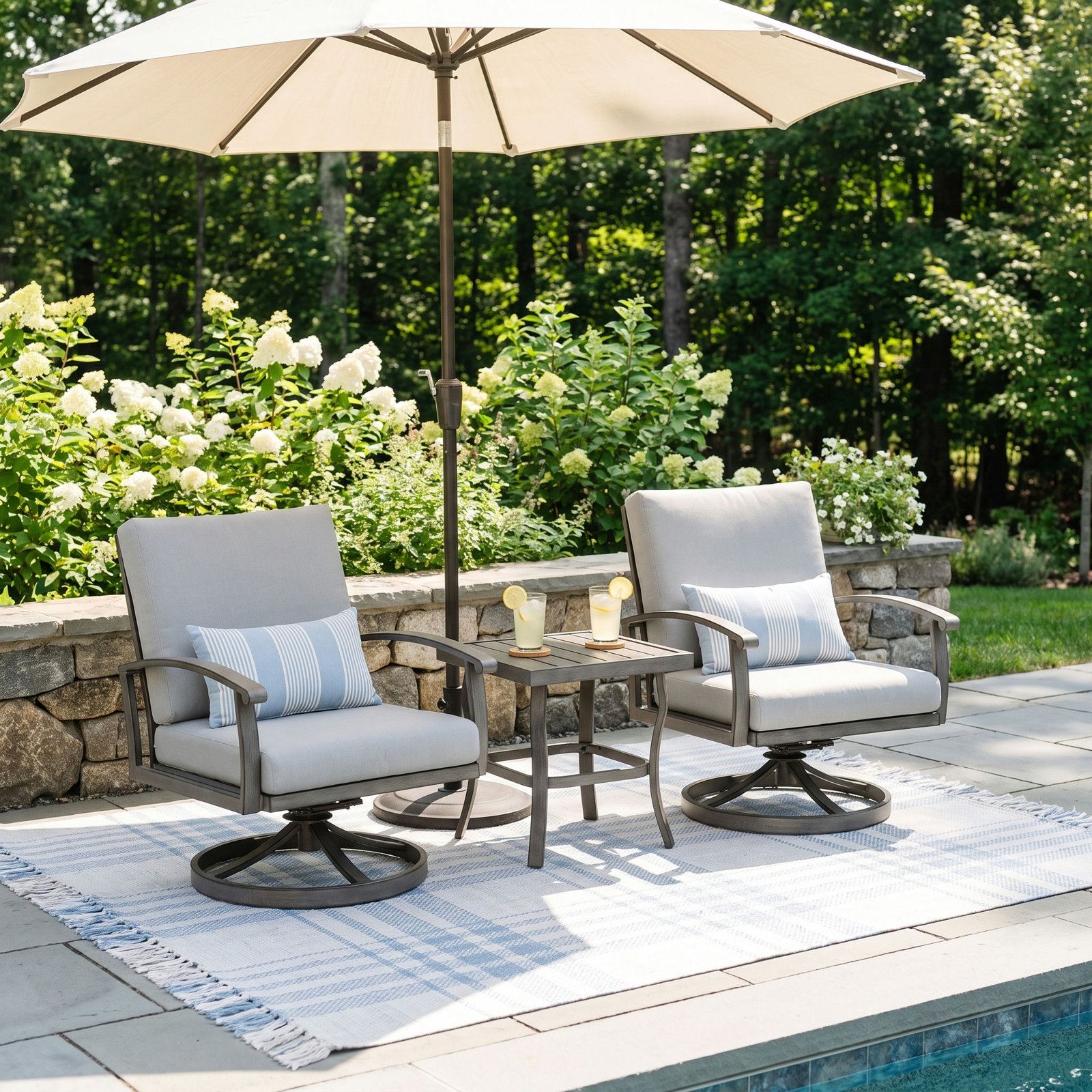Leigh 2 - Person Patio Conversation Set