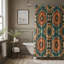 Boho Textures - Rideau de douche Premium-2043800605