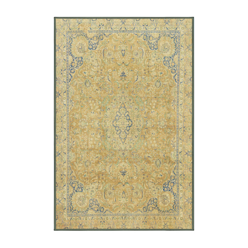 Abstract Indoor Rug, Rectangle 7' x 10'