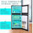 3.5Cu.Ft Compact Refrigerator Mini Fridge With Freezer, Small Refrigerator With 2 Door, 7 Level Thermostat Removable Shelves For Kitchen, Dorm, Apartment, Bar, Office-113510347