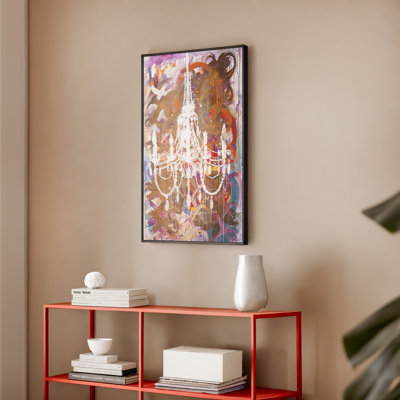 “Chandelier” By Kent Youngstrom Painting Print