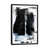 Toile avec cadre noir