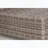Fully Assembled Outdoor Ottoman with Weather-Resistant Wicker and 5" Thick Cushion-1220613224