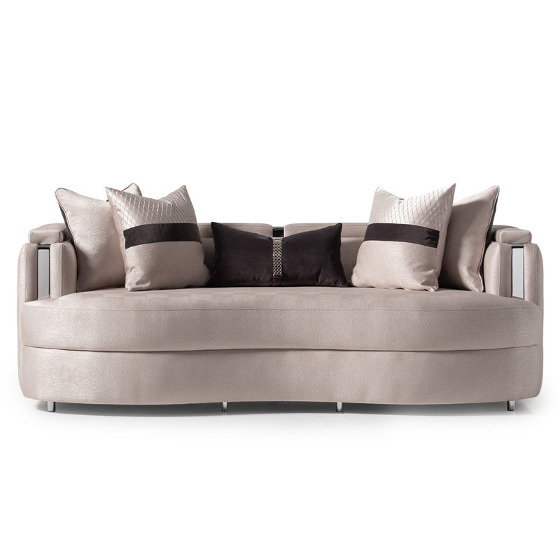 Carmela Sofa, 28.5" H x  85.5" W x  37.5" D, 3