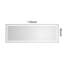 Miroir de salle de bain 118 "x 36" à DEL avec cadre en aluminium (miroir inclus seulement)-1202927160-1202927161