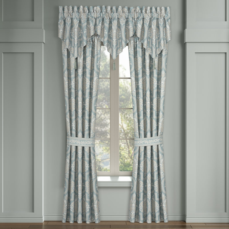 Tranquility 84" Window Panel Pair Aqua