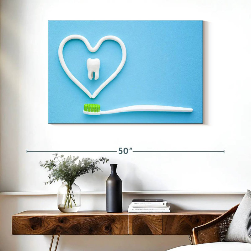 Alcaraz Love Your Teeth, 26" H x 39" W