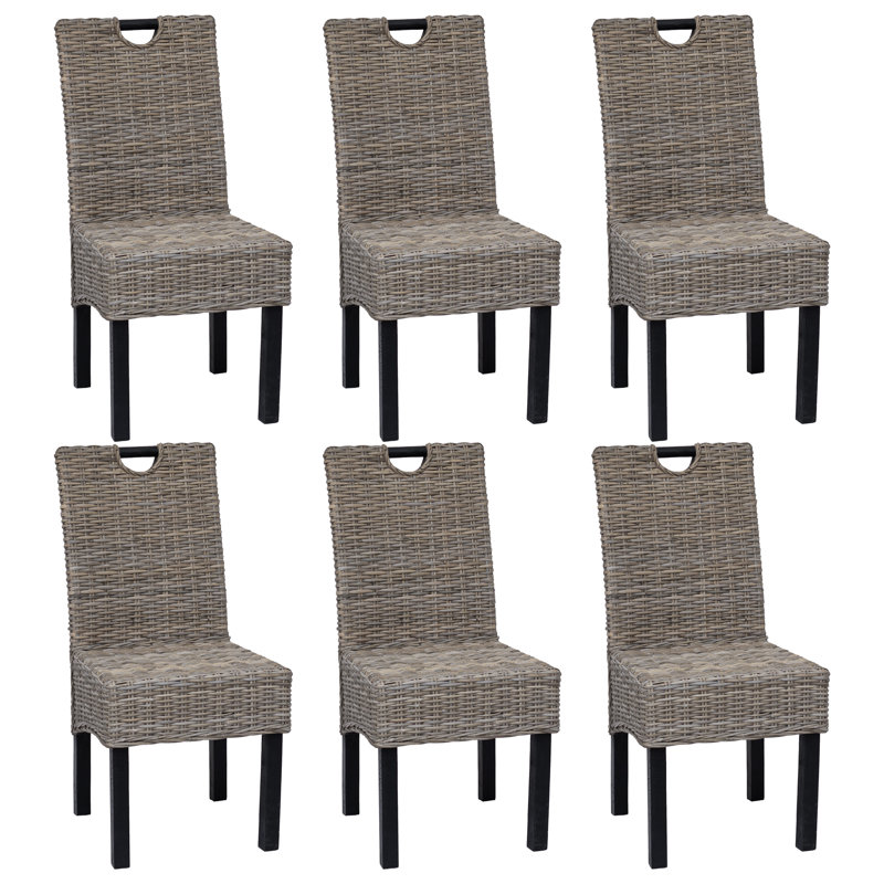 Fresnes Rattan Garden Chair, 6