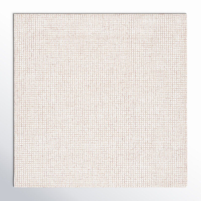 Rowe Wool and Viscose Indoor Area Rug , Square 6'