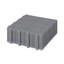 Carreaux de terrasse imperméables et antidérapants en plastique PP pour espaces extérieurs Motif de rosette