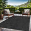 Tapis intérieur / extérieur gris foncé Broadwater-1794817095