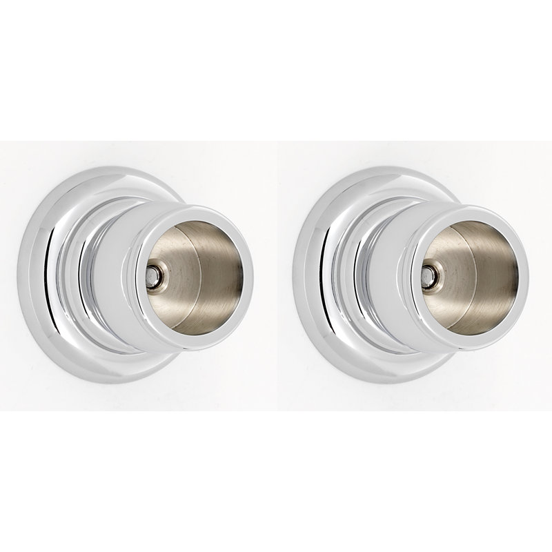 Shower Rod Bracket, Polished Chrome