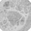 Tapis rond gris 8 pi
