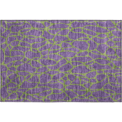 Premium Machine Washable Guada AMF1023 Geometric Rug