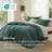Bedsure Forest Green Duvet Cover Full Size - Soft Double Brushed Bedding Set for Kids & Adults（Set of 3）-109724485-109724466