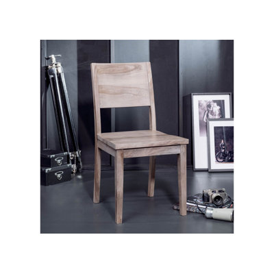 Sydney 45cm H Solid Wood Slat Back Side Chair