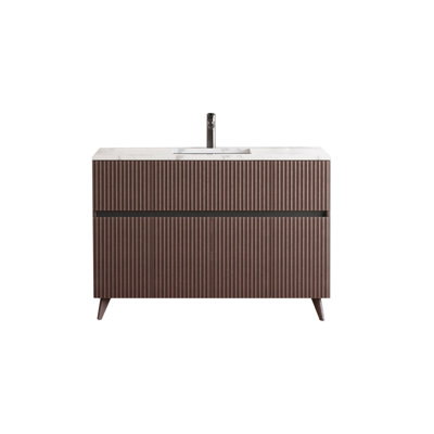 HABANA 47.2'' Single Bathroom Vanity with Ceramic Top