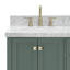 Meuble-lavabo double 67 po avec plateau en marbre de Carrare Kasey-125402621-132355251