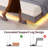 Floating Bed Frame, With RGB LED Lights And Charging Station-840872930-840872735